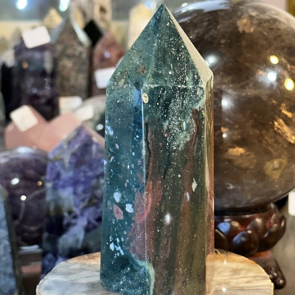 🔥SALE🔥 Ocean Jasper Crystal Tower! - Picture 3 of 6